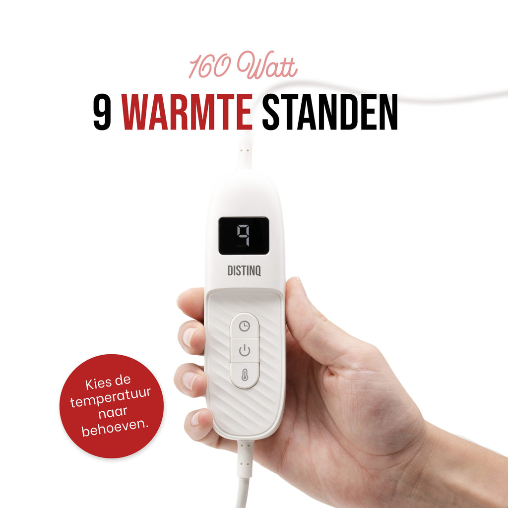 DistinQ Elektrisch deken Grijs 4