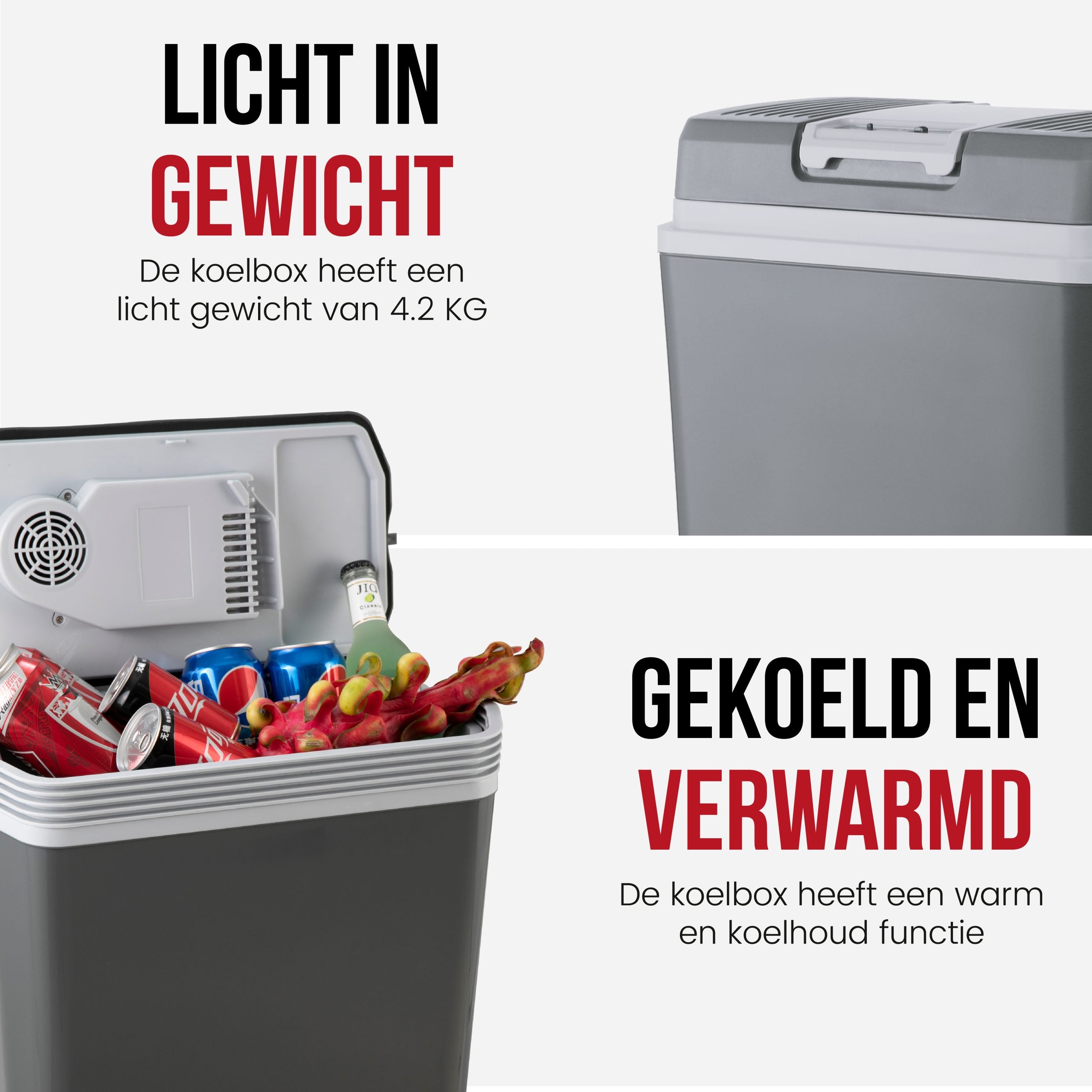 DistinQ Elektrische Koelbox 20L