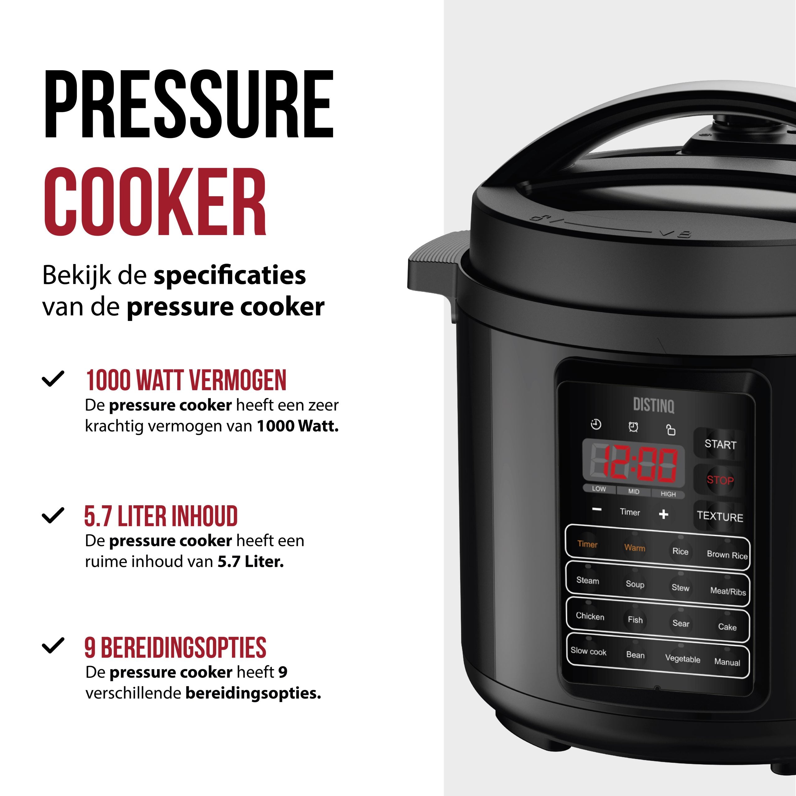 DistinQ multicooker 6