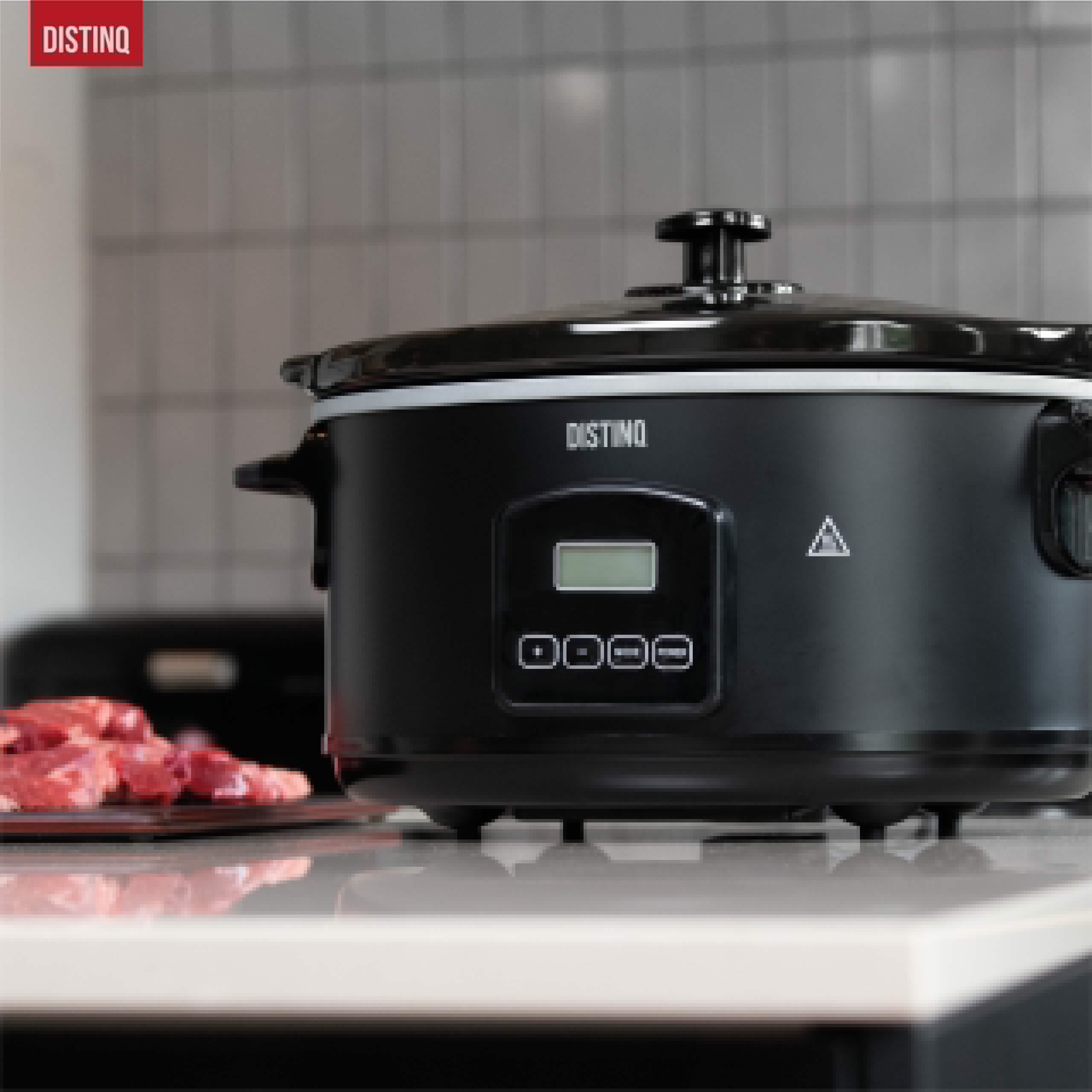 DistinQ Slowcooker 6 liter