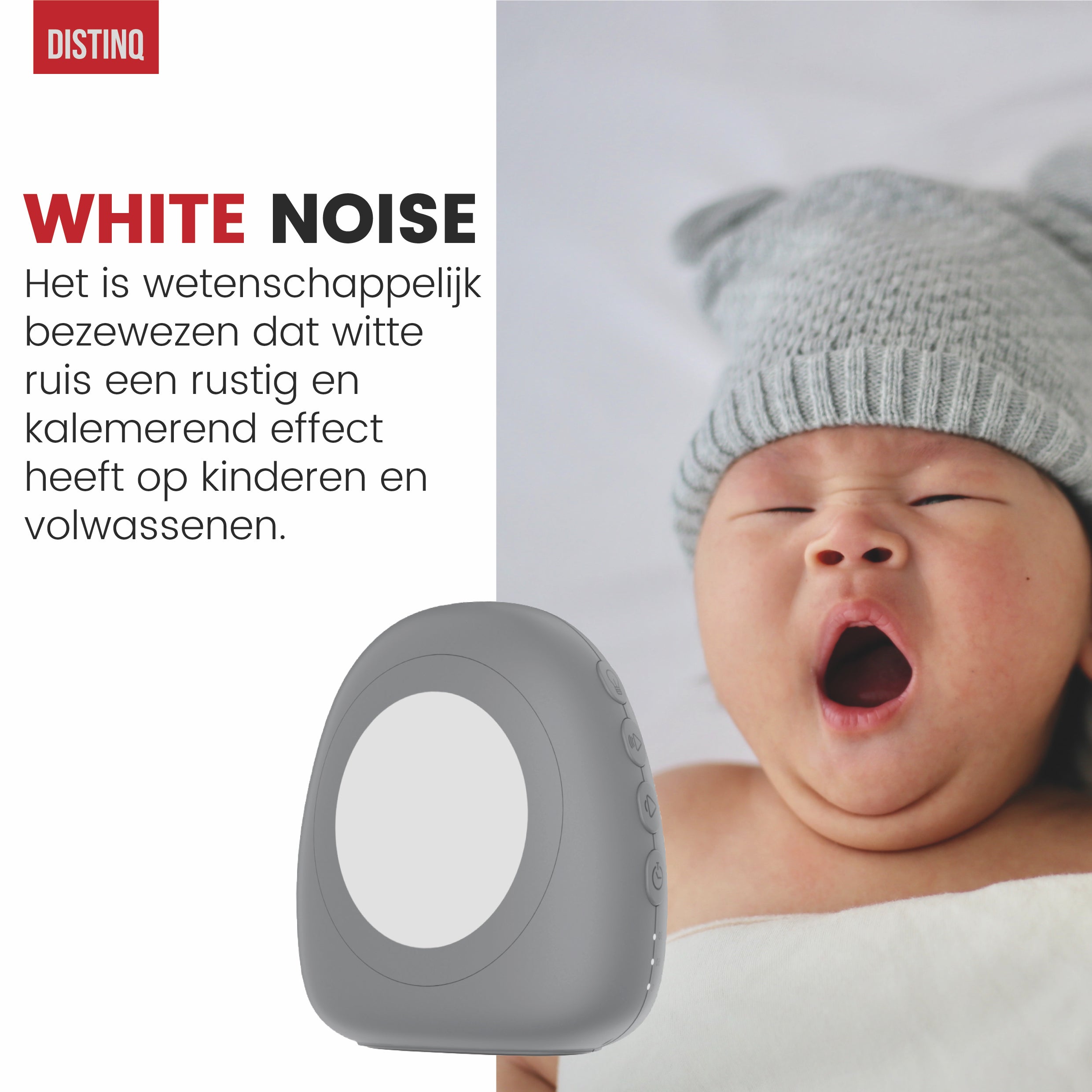 DistinQ White noise druppel 8
