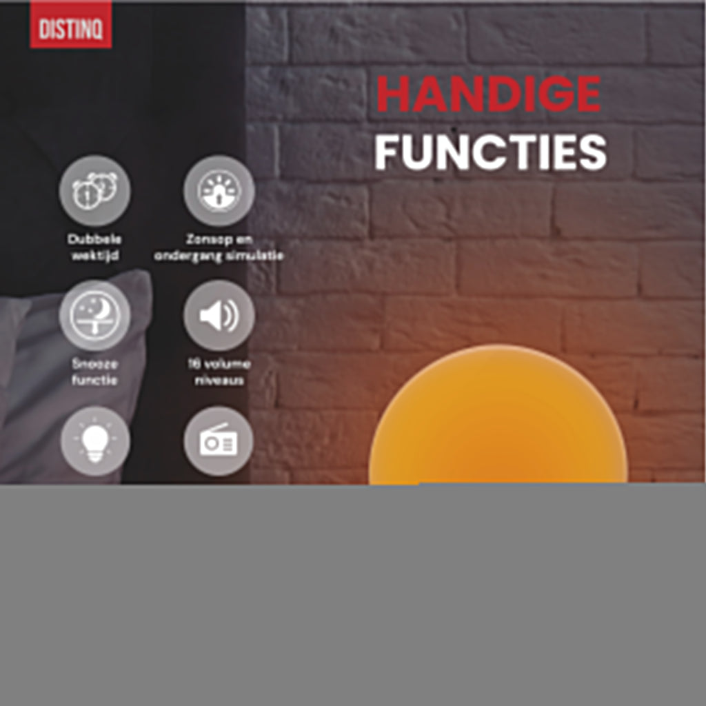 DistinQ Wake-Up light Wifi Wit